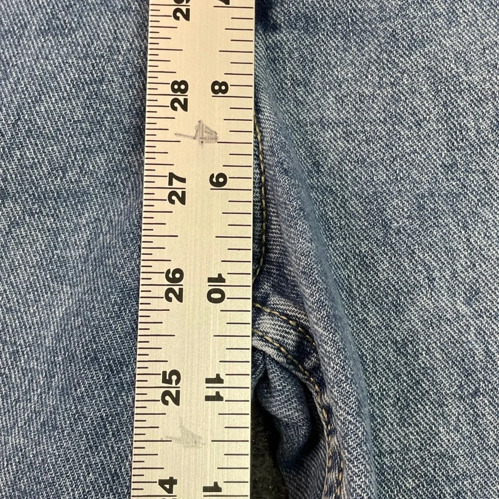Old Navy Painters Pants Reissue Girls 10 Blue Denim Carpenter Jeans Straight Leg